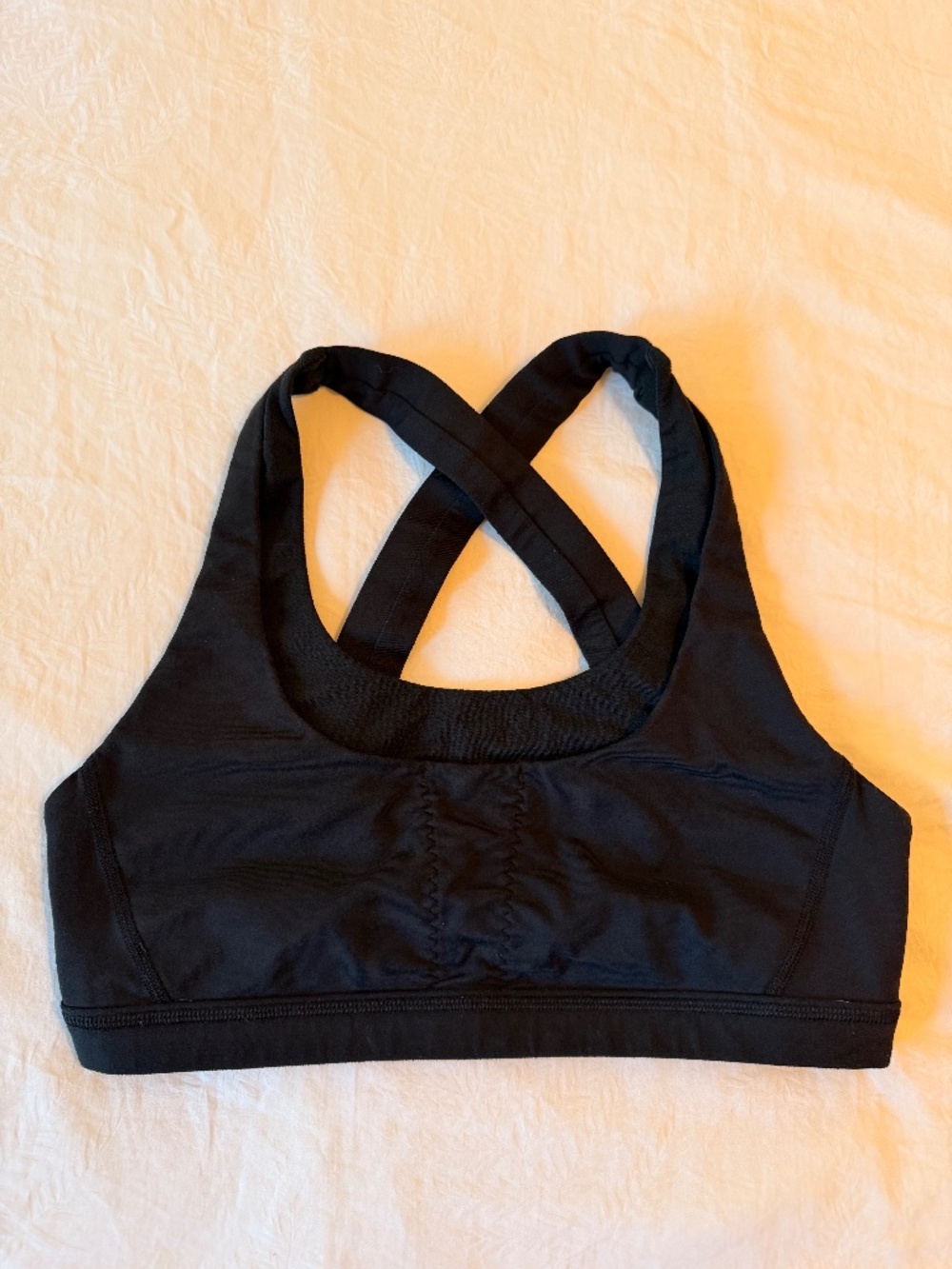Lululemon Run: Stuff Your Bra / RSYB — Black, Size 8